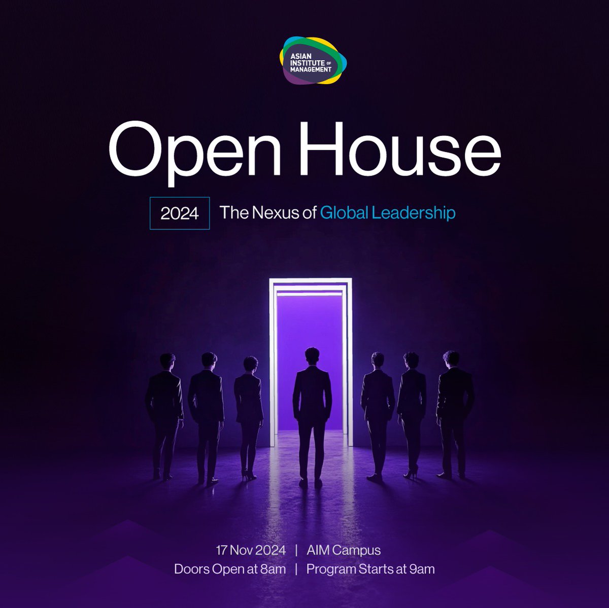 WHAT IF YOUR EDUCATION COULD CHANGE THE WORLD? Join our Open House 2024: The Nexus of Global Leadership on 17 November 2024, 8am, at the AIM Campus, and discover how you can lead, inspire, and transform the future. Click here to register: forms.office.com/r/H8HMuYHgea #TheLatestatAIM