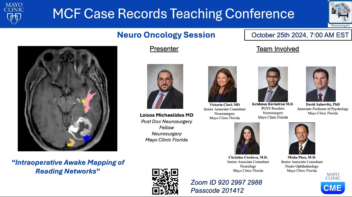 Adrian Safa M.D. (@adrian_safa) on Twitter photo Join us this morning for another great session of our MCF Case Records Teaching Conference with <a href="/lmichmd/">Loizos Michaelides, MD</a> presenting his great work!
<a href="/DoctorQMd/">Dr. Alfredo QuiƱones-Hinojosa</a> <a href="/janhachmann/">Jan Hachmann MD MS MBA</a> <a href="/ManuelaAB99/">Manuela Aramburu Berckemeyer, MD</a> <a href="/MayoClinicNeuro/">Mayo Clinic Neuro</a> Join us this morning for another great session of our MCF Case Records Teaching Conference with <a href="/lmichmd/">Loizos Michaelides, MD</a> presenting his great work!
<a href="/DoctorQMd/">Dr. Alfredo QuiƱones-Hinojosa</a> <a href="/janhachmann/">Jan Hachmann MD MS MBA</a> <a href="/ManuelaAB99/">Manuela Aramburu Berckemeyer, MD</a> <a href="/MayoClinicNeuro/">Mayo Clinic Neuro</a>
