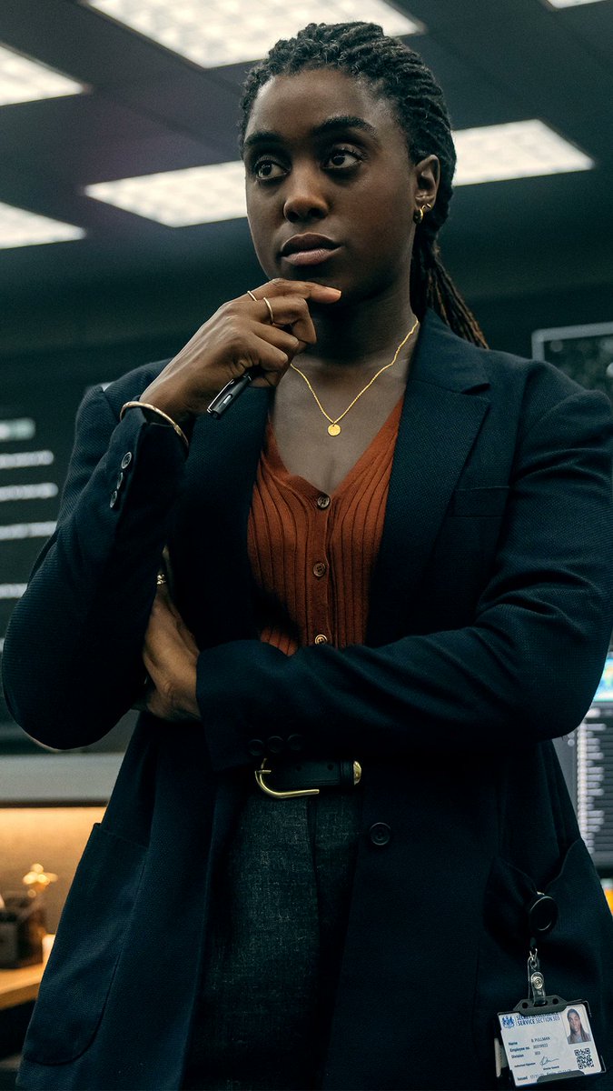 thehook's tweet photo. Lashana Lynch and Eddie Redmayne, who produced as well as starred in 'The Day Of The Jackal', loved going back and watching outtakes during the shoot 😂🎬

#TheDayOfTheJackal @skytv https://t.co/rVw3Nmo7IA