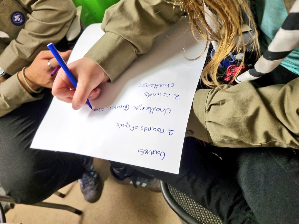 With the launch of the <a href="/PoppyLegion/">Royal British Legion</a> yesterday, we began work on creating paracord poppy wreaths to lay at the Sandbach War Memorial on Remembrance Sunday🏅

Explorers were also route planning for a #ShiptonDofE Silver expedition 🥾

And YouShape teams met to plan for next term 💫