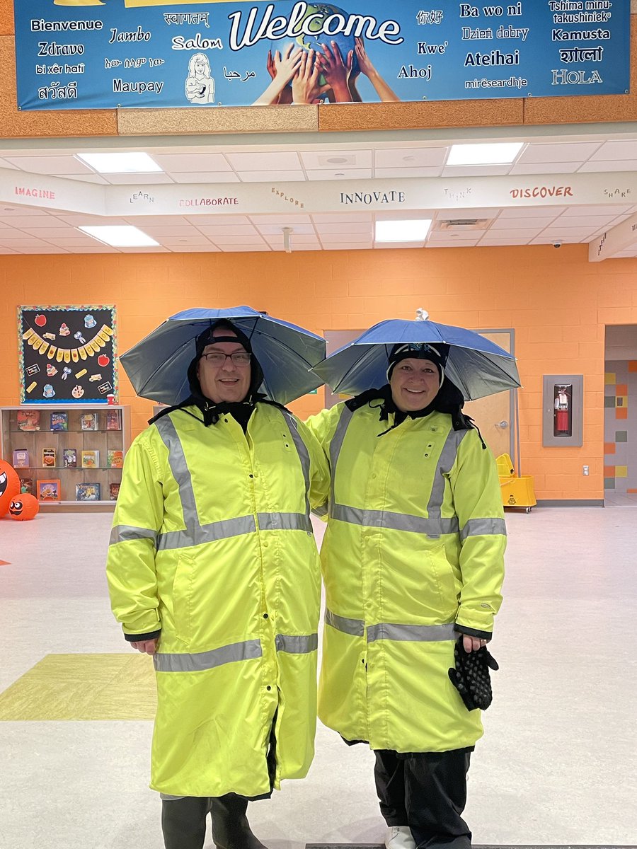 🎶Rain or snow ‘dem don’t mind that🎶 Reporting for duty!