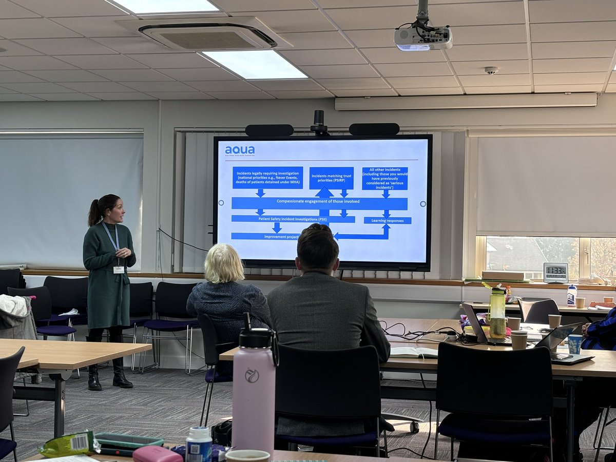 #hellomynameisJane💙 (@janewalsh_9) on Twitter photo Great to have <a href="/Aqua_NHS/">Advancing Quality Alliance (Aqua)</a> in the room today, talking PSIRF and Compassionate Engagement and Involvement Great to have <a href="/Aqua_NHS/">Advancing Quality Alliance (Aqua)</a> in the room today, talking PSIRF and Compassionate Engagement and Involvement