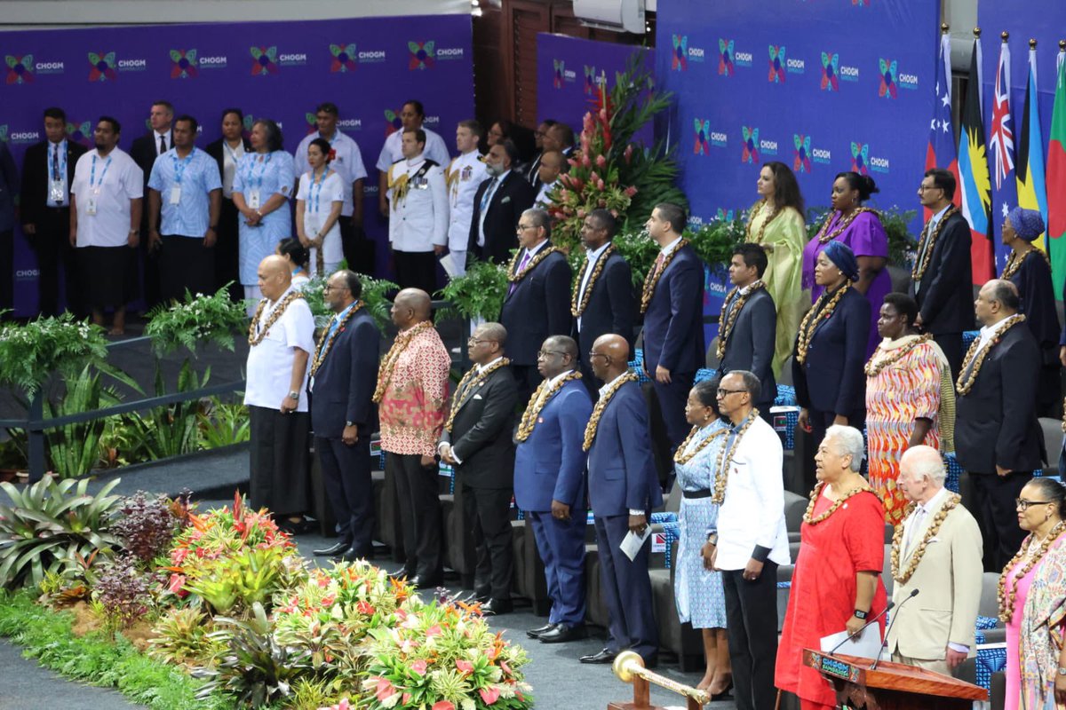 As part of a special Commonwealth tradition,I have visited a special place here in Samoa, where a village proudly bears the name of Lesotho. This is a meaningful opportunity to connect with our Commonwealth family and foster new ties with our Samoan friends.🇱🇸🤝🇼🇸 #LesothoInSamoa