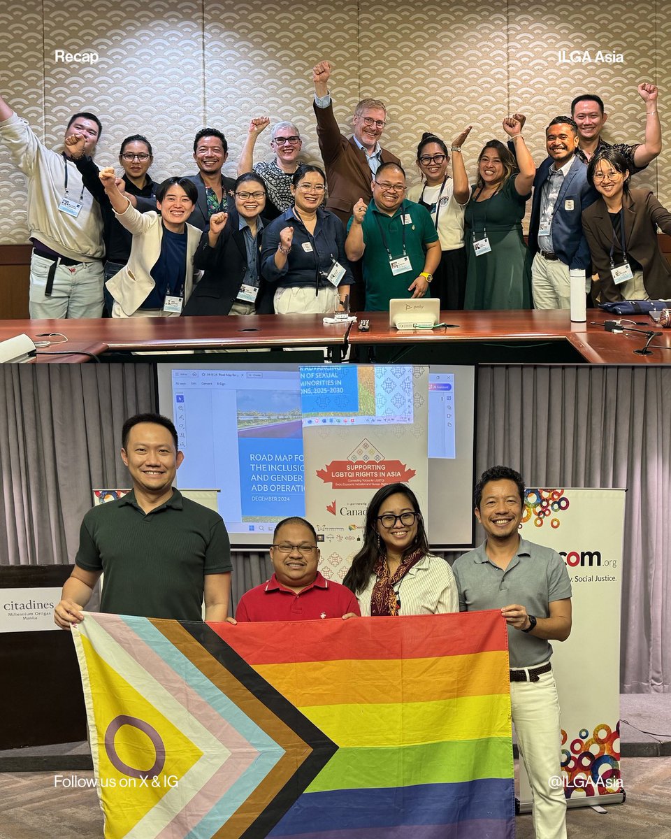 MANILA, PHILIPPINES — We were at the Asian Development Bank Headquarters last Oct 21-23 to meet with fellow Civil Society orgs, Executive Directors and ADB Board members to discuss Inclusive Development for Sexual and Gender Minorities in ADB Operations.