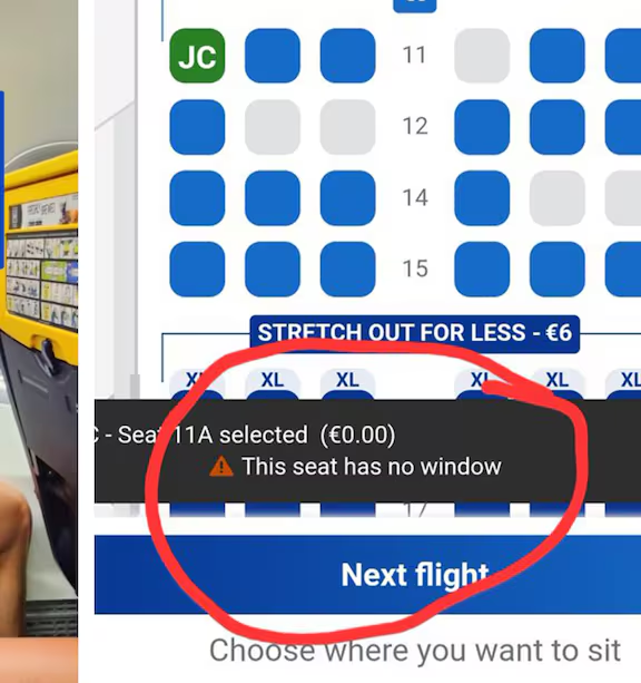 katej1984's tweet photo. @ZaraBagel @Ryanair Seat 11A by any chance? https://t.co/M6SHgvAgpU