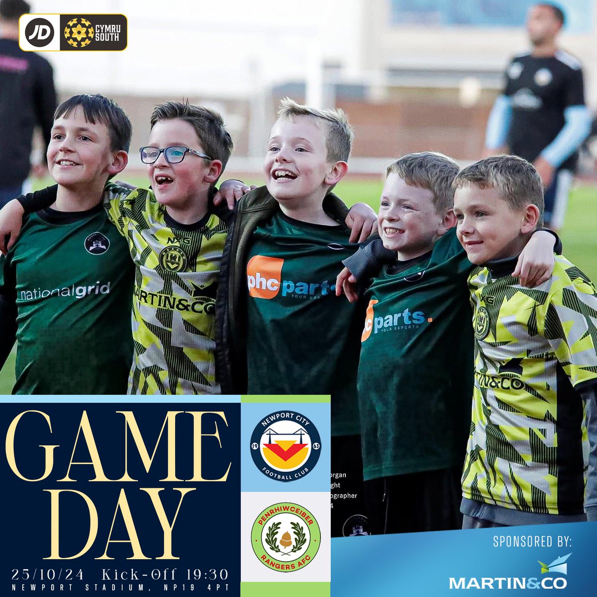 NewportCity_FC's tweet photo. 🏟️ 𝗙𝗥𝗜𝗗𝗔𝗬 𝗡𝗜𝗚𝗛𝗧 𝗨𝗡𝗗𝗘𝗥 𝗧𝗛𝗘 𝗟𝗜𝗚𝗛𝗧𝗦! 😍

It’s 𝙈𝙖𝙩𝙘𝙝 𝘿𝙖𝙮! Vs @Ceiberrangersaf at the Newport Stadium in the JD Cymru South.

𝘛𝘢𝘬𝘦 𝘢𝘥𝘷𝘢𝘯𝘵𝘢𝘨𝘦 𝘰𝘧 𝘰𝘶𝘳 𝘥𝘪𝘴𝘤𝘰𝘶𝘯𝘵𝘦𝘥 𝘩𝘢𝘭𝘧 𝘵𝘦𝘳𝘮 𝘦𝘯𝘵𝘳𝘺！ 

⏰ Friday 25th October, 7:30pm Kick Off
🎟️ £5 Adults, £4 Concessions, U16 FOC
🍺 in our 𝗖𝗿𝗼𝘀𝘀 𝗕𝗮𝗿 𝗟𝗼𝘂𝗻𝗴𝗲
🍔 Hot Food at 𝗧𝗵𝗲 𝗛𝘂𝘁
🤝 Match Sponsor Feed Newport - Soup Kitchen

Come and support 𝑦𝑜𝑢𝑟 City! 

#ourcity 🩵

𝗙𝗢𝗖 𝗘𝗡𝗧𝗥𝗬 𝗙𝗢𝗥 𝗔𝗡𝗬𝗢𝗡𝗘 𝗗𝗢𝗡𝗔𝗧𝗜𝗡𝗚 𝗔 𝗖𝗢𝗔𝗧. 𝗖𝗢𝗟𝗟𝗘𝗖𝗧𝗜𝗢𝗡 𝗕𝗜𝗡𝗦 𝗔𝗧 𝗧𝗢𝗡𝗜𝗚𝗛𝗧’𝗦 𝗠𝗔𝗧𝗖𝗛