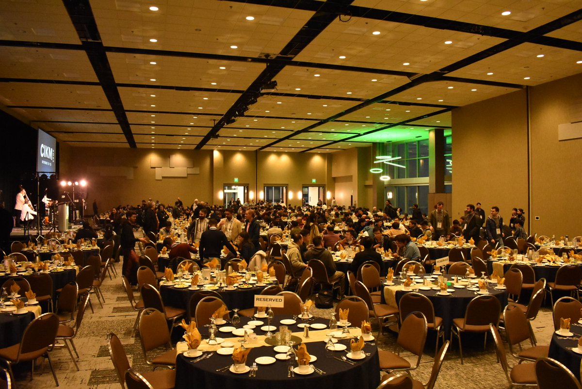 What an unforgettable night at the #CIKM2024 banquet! 🍽️🎉 Delicious food, great conversations, and memories made with friends and colleagues. A huge thanks to everyone who made it special! Here are a few snapshots from the evening 📸 #CIKM