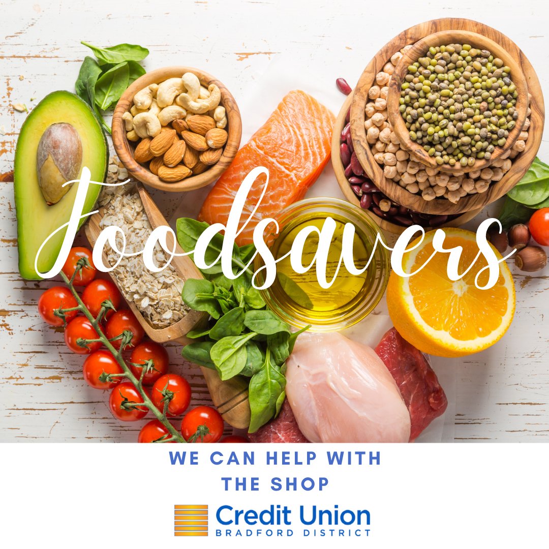 With BDCU’s FoodSavers service, you can make your weekly grocery shop more affordable and start building longer-term financial resilience. 💰

Sound good? 

Discover how at: bdcu.co.uk/foodsavers/