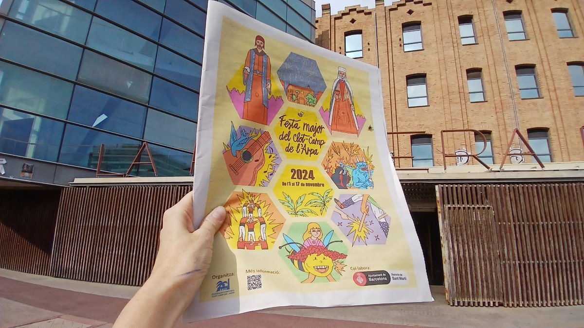 Ja pots passar per #LaFarinera a buscar el programa de la #FestaMajor que tindrà lloc de l' 📅 1 al 17 de novembre

També pots consultar-lo en línia en aquest enllaç 
👉  🔗 bit.ly/4fcYTaR