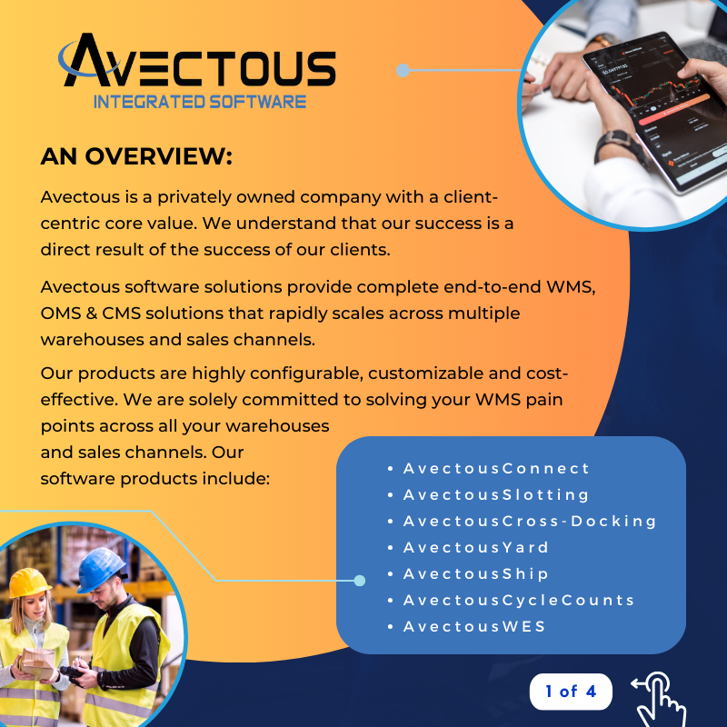 Avectous - Cloud Fulfillment WMS OMS CMS tweet media