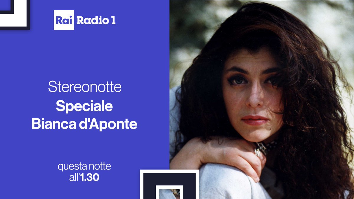 Rai Radio1 (@radio1rai) on Twitter photo π»π #Stereonotte Speciale Premio Bianca d'Aponte dove racconteremo la storia di Bianca e del Premio a lei intitolato in programma ad Aversa venerdΓ¬ 25 e sabato 26 ottobre π
π§ ASCOLTA Streonotte con <a href="/DuccioPasqua/">Duccio Pasqua</a> su #Radio1 e su <a href="/raiplaysound/">RaiPlay Sound</a>
π raiplaysound.it/radio1 π»π #Stereonotte Speciale Premio Bianca d'Aponte dove racconteremo la storia di Bianca e del Premio a lei intitolato in programma ad Aversa venerdΓ¬ 25 e sabato 26 ottobre π
π§ ASCOLTA Streonotte con <a href="/DuccioPasqua/">Duccio Pasqua</a> su #Radio1 e su <a href="/raiplaysound/">RaiPlay Sound</a>
π raiplaysound.it/radio1