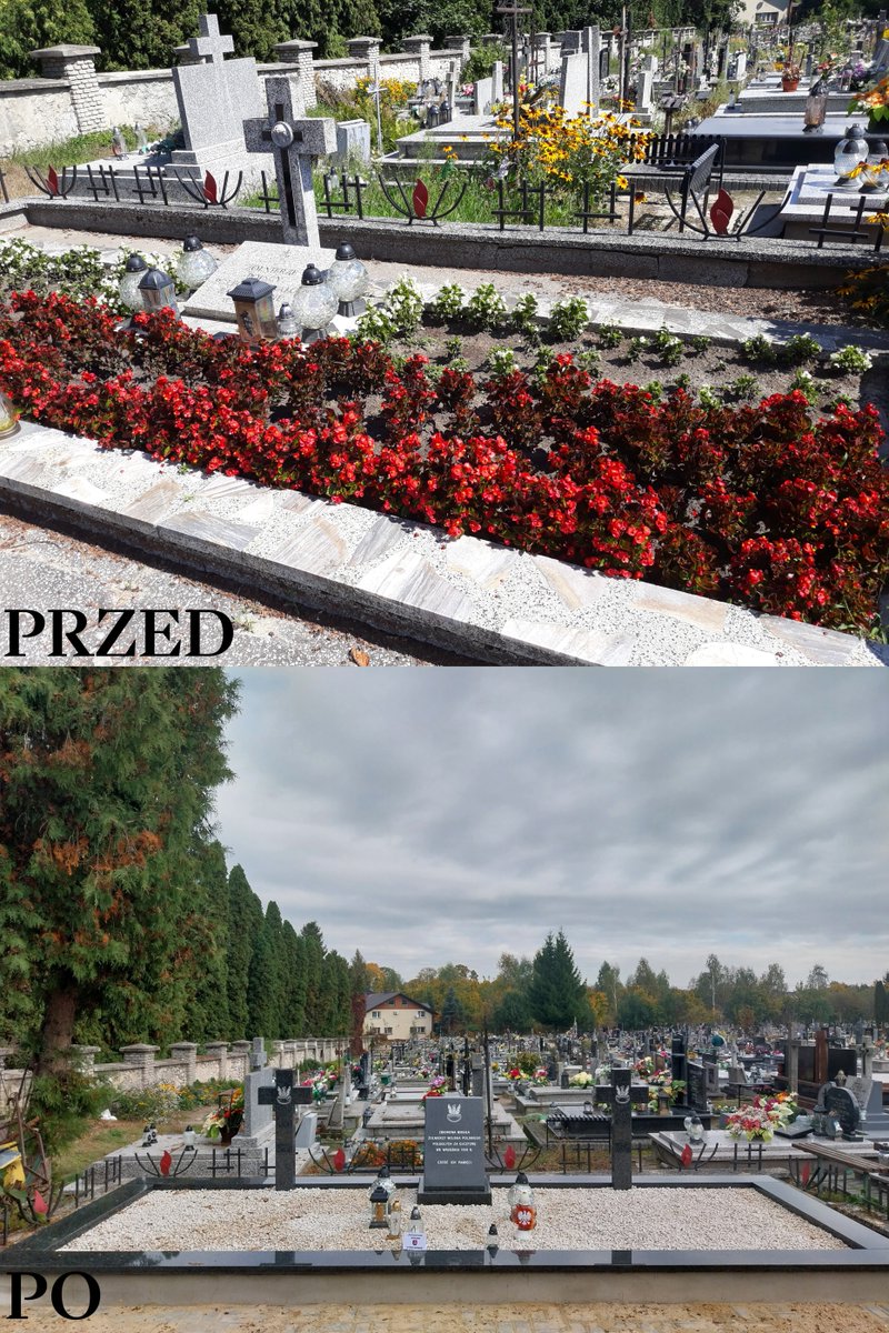 Upamiętnianie IPN (@buwim_ipn) on Twitter photo Zakończyły się prace związane z wykonaniem nowego nagrobka na jednej z kwater wojennej – żołnierzy WP poległych we wrześniu 1939 r. Mogiła znajduje się na cmentarzu parafialnym w miejscowości Janów Lubelski, woj. lubelskie.
Prace zostały sfinansowane przez OBUWiM <a href="/lubelskiIPN/">IPN Lublin</a> Zakończyły się prace związane z wykonaniem nowego nagrobka na jednej z kwater wojennej – żołnierzy WP poległych we wrześniu 1939 r. Mogiła znajduje się na cmentarzu parafialnym w miejscowości Janów Lubelski, woj. lubelskie.
Prace zostały sfinansowane przez OBUWiM <a href="/lubelskiIPN/">IPN Lublin</a>