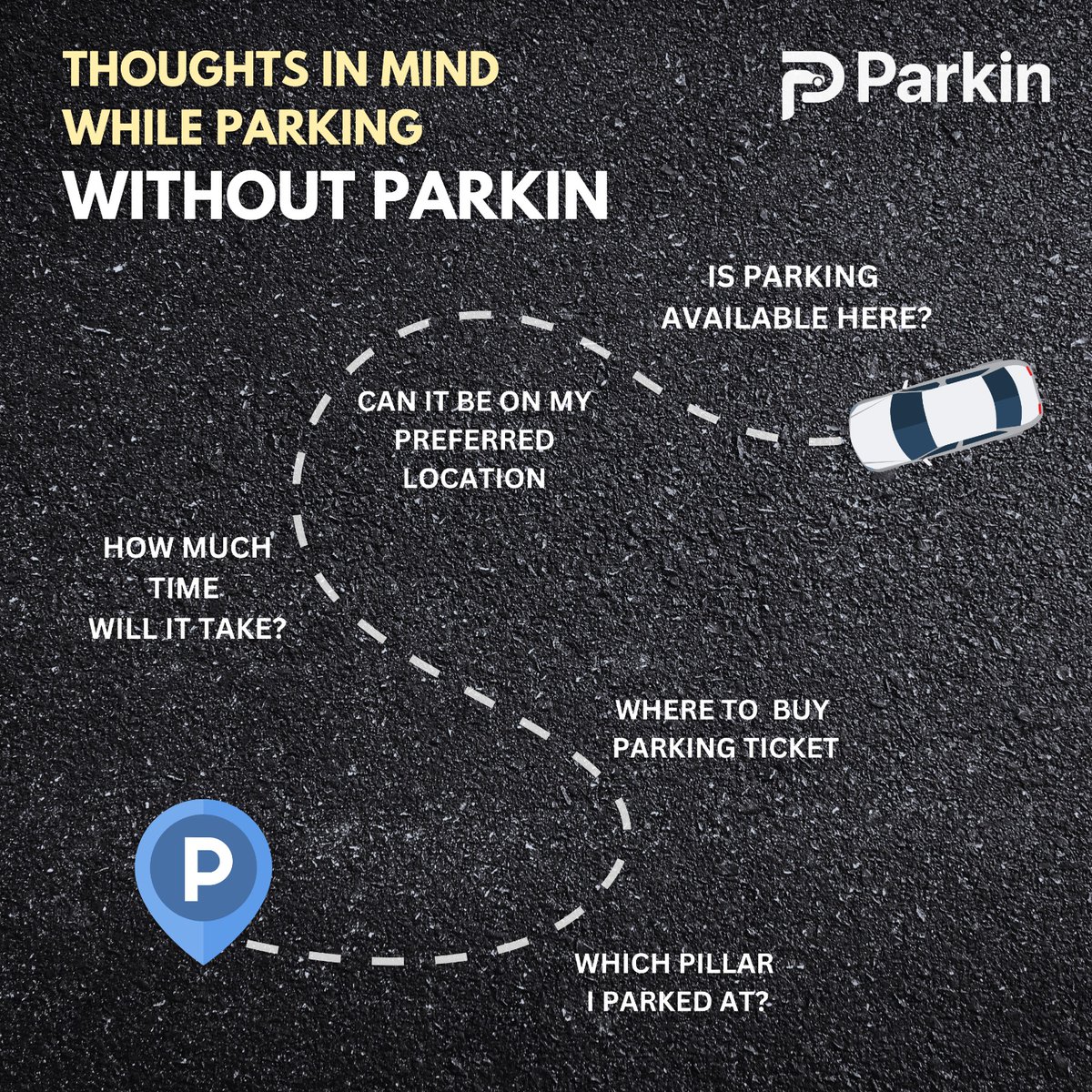 parkin_pro's tweet photo. Bye bye parking stress 💭
#parkingapp
#parking
#parkingsolution #parkingtechnology https://t.co/1aRwe4U0ji