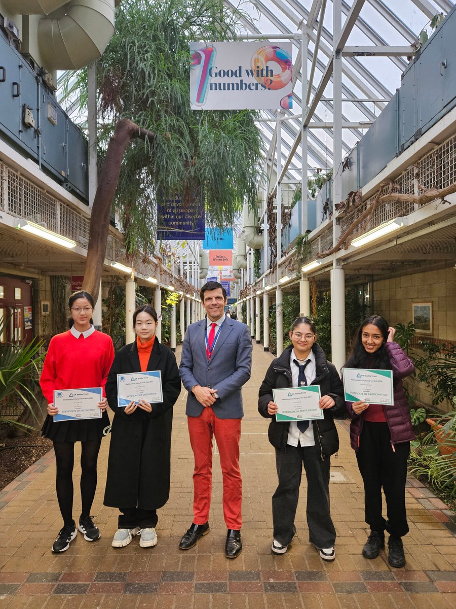Five Senior pupils took part in the UKMT Mathematical Girls Olympiad. The girls have worked extremely hard and we are so proud of them!
Distinction-Best in School
Distinction-Best in Year
Participation-Best in Year
2x Participation
<a href="/leithacademy/">Leith Academy</a>