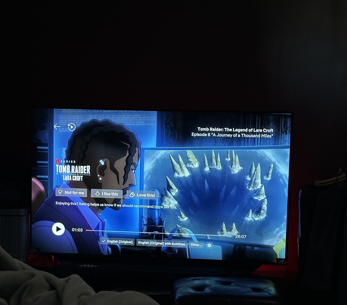 The new Tomb Raider series on Netflix has me itching for a new game! 🥹