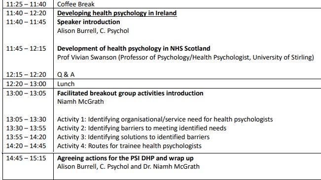 PSI DHP (@psi_dhp) on Twitter photo Our Health Psychology in Health & Social Care in Ireland event is on 8 Nov 2024. At it, we will work with key stakeholders on the strategic promotion of health psychology in Ireland. To learn more, visit psychologicalsociety.ie/groups/Divisio… or email health@psychologicalsociety.ie Our Health Psychology in Health & Social Care in Ireland event is on 8 Nov 2024. At it, we will work with key stakeholders on the strategic promotion of health psychology in Ireland. To learn more, visit psychologicalsociety.ie/groups/Divisio… or email health@psychologicalsociety.ie