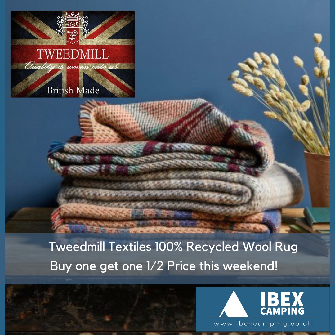 IBEX Camping (@ibexcamping) on Twitter photo Happy #Weekend we've extended our <a href="/weRTweedmill/">Tweedmill Textiles</a> offer until Monday! Perfect for your #Halloween or #Bonfrenight #Outdoor #Celebrations! Happy #Weekend we've extended our <a href="/weRTweedmill/">Tweedmill Textiles</a> offer until Monday! Perfect for your #Halloween or #Bonfrenight #Outdoor #Celebrations!
