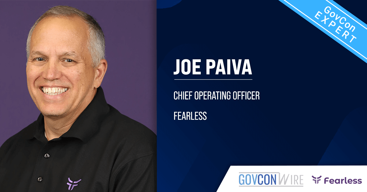GovConWire's tweet image. 🗣 In this Executive Spotlight interview, Fearless COO Joe Paiva, talks about what drew him to Fearless, what he hopes to accomplish in the role, the growing digital divide fueled by the rise of AI and so much more.

Read more here: govconwire.com/news/fearless-…
__
#ExecutiveSpotlight