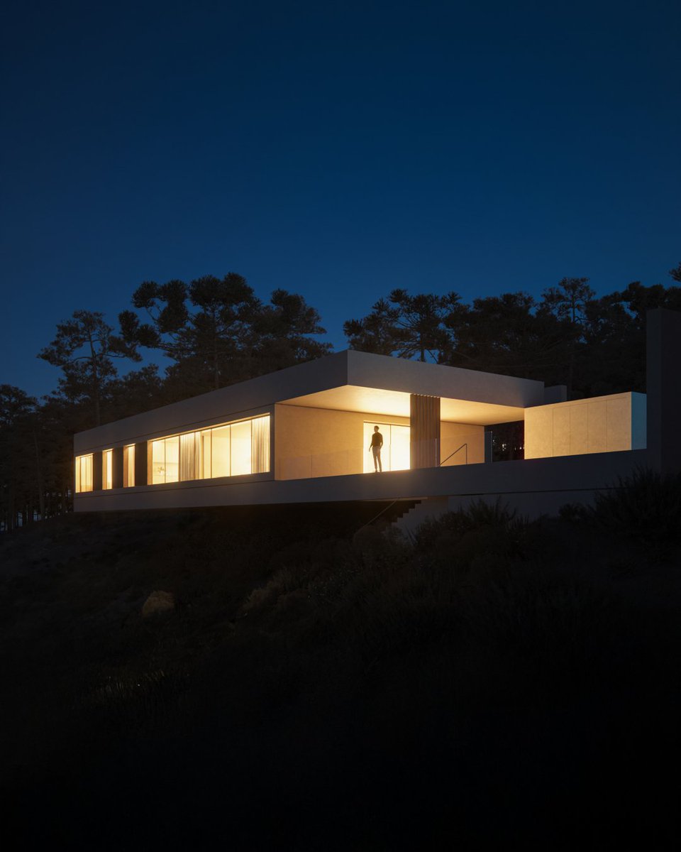 GUARDIAN FOREST HOUSE 

El espectacular diseño de la vivienda, tratada desde el origen como un proyecto simultáneo en planta y en sección, permite la integración de la casa en su entorno, y su adaptación a la ladera natural de la montaña. 

@rubenmuedra_arquitectura