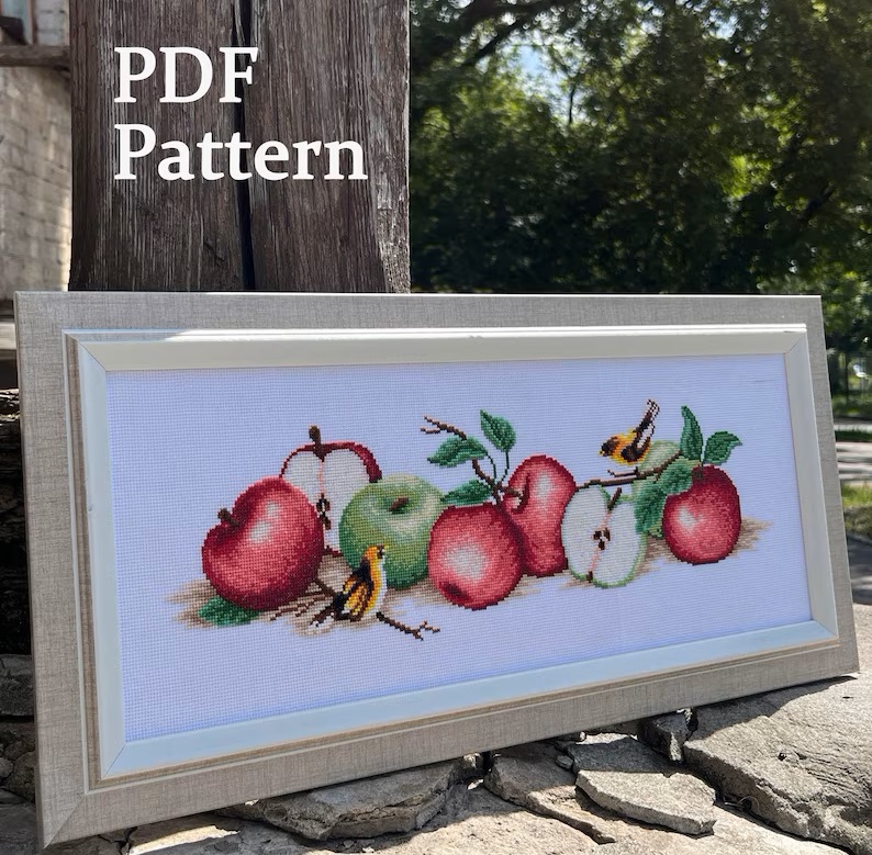 Vdv_Kiev's tweet photo. Digital cross stitch pattern DMC PDF size 43x17 
PDF pattern for cross stitch Apple Boom М-0866, size 43x17 cm
https://t.co/8ZiZpXT1OH
#embroidery #crossstitch #xstitch #xstitching #puntocruz #pointdecroix #puntodecruz #kruissteek #刺繡 #bordado #broderie #ricamo #haft #nakış https://t.co/BbG4e2AFB5
