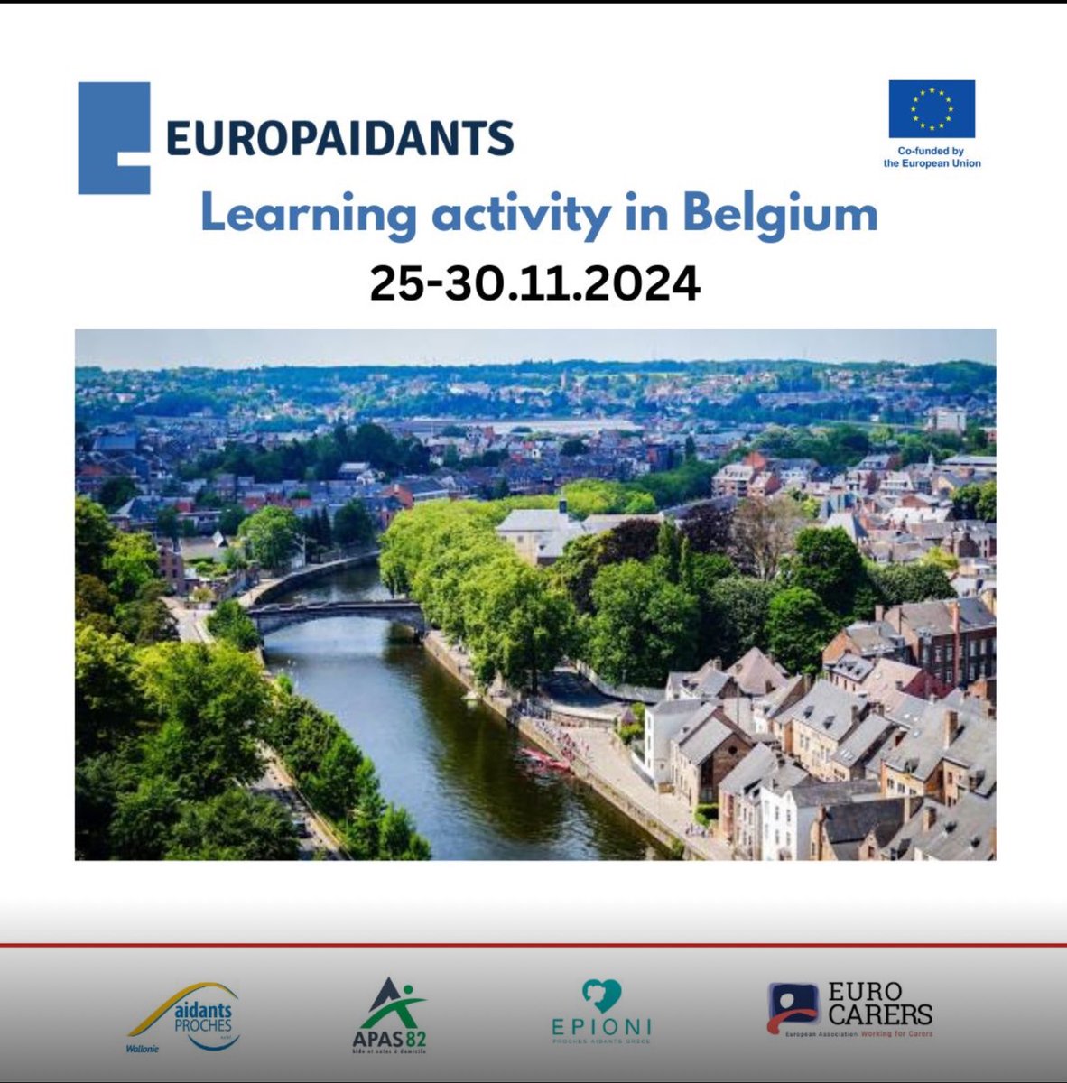 From November 25 to 30, partners of the EUROPAIDANTS project from Belgium, France and Greece will gather in Belgium for an enriching program.
