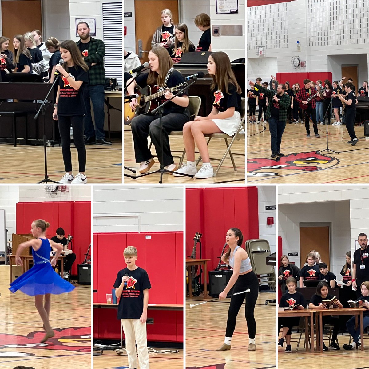 SMS Variety Show!  Check out our talented Cardinals! 👏 <a href="/AHSD25South/">South Middle School</a> <a href="/ahsd25/">ArlingtonHeightsSD25</a>