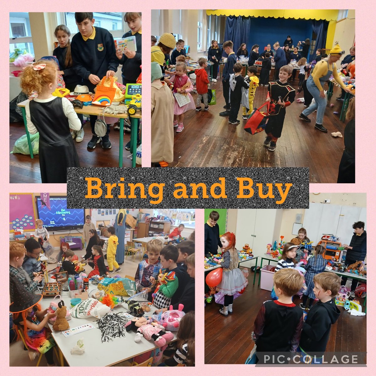 MsSmyth_SI's tweet photo. Happy Halloween from Senior Infants 🎃 https://t.co/CjOYcbvsJn