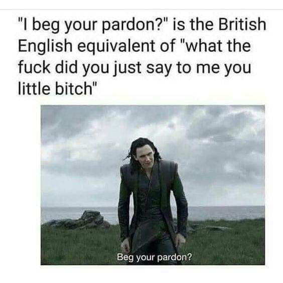 Since my best friend is from the UK, I can state with 100% certainty that this is entirely accurate😂…