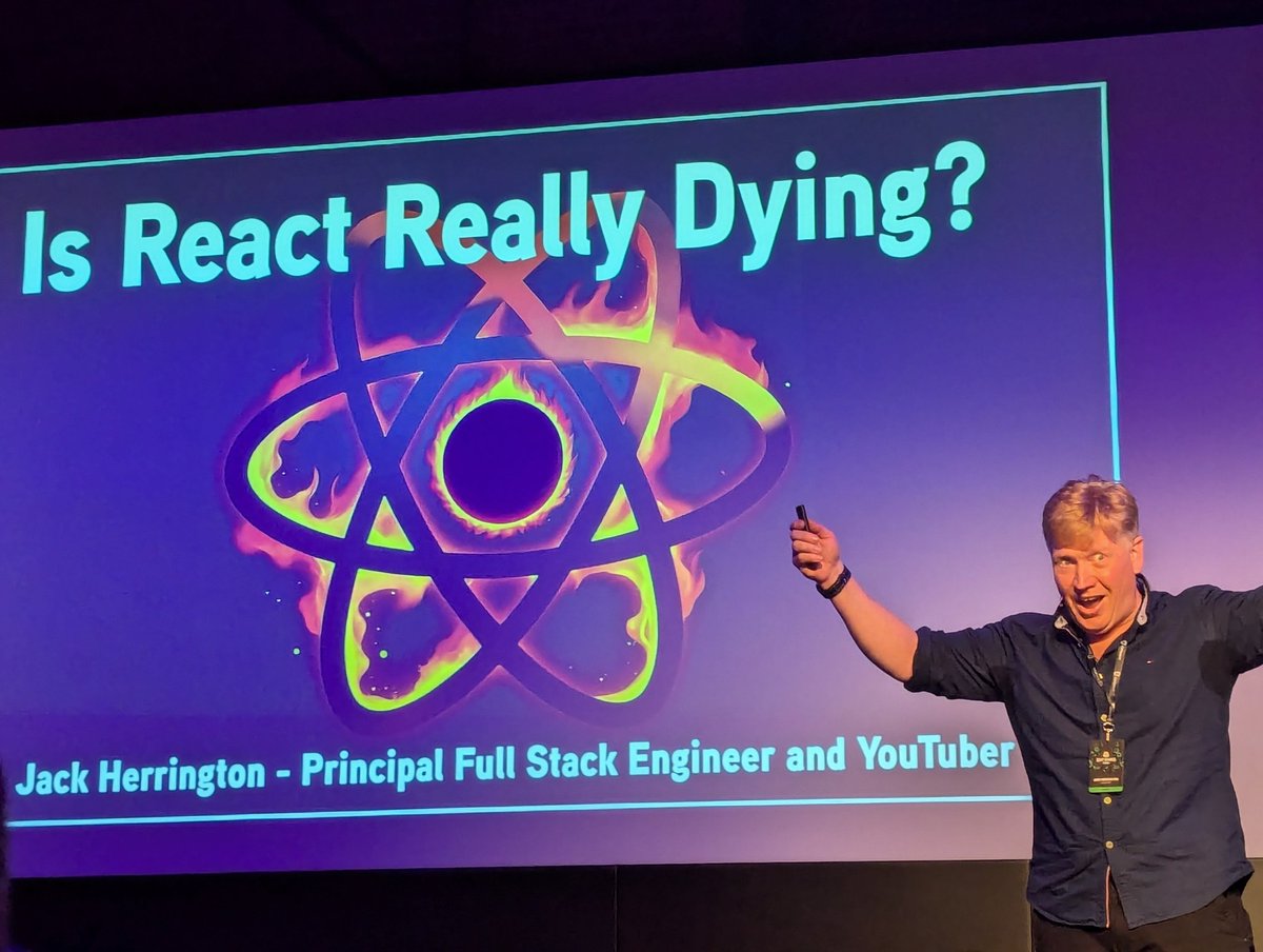 franmoretti_'s tweet image. @jherr asking the real question at #ReactAdvanced