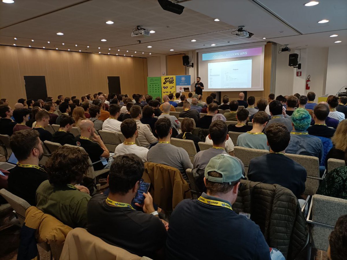 Thanks to our speakers 
Andrea Zilibotti Kawtar CHOUBARI Daniel Coll Leal Gabriele Petronella Jepser B. Julia Undeutsch KELLY KING Matheus Albuquerque Matteo Manchi Nicola Zaghini Alexandra Spalato Giuseppe Funicello

---
Don't miss #jsday25
👉bit.ly/3NDQrVB