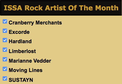 Graphician (@graphician) on Twitter photo Who wants to give a daily vote to <a href="/CranberryMerch2/">Cranberry Merchants</a> and <a href="/ExcordeOfficial/">Excorde</a> and <a href="/HardlandRocks/">HARDLAND© 🎶🤘😎🤘🎶</a> and <a href="/Limberlost_Band/">Limberlost</a> and <a href="/cozmicsoulfire/">☆♫♪MarianneVedder♪♫☆</a> and <a href="/movinglinesband/">Moving Lines</a> and <a href="/SustaynO21109/">Sustayn Official</a> for ISSA Rock Artist Of The Month?
poll-maker.com/poll5286065x2B… Who wants to give a daily vote to <a href="/CranberryMerch2/">Cranberry Merchants</a> and <a href="/ExcordeOfficial/">Excorde</a> and <a href="/HardlandRocks/">HARDLAND© 🎶🤘😎🤘🎶</a> and <a href="/Limberlost_Band/">Limberlost</a> and <a href="/cozmicsoulfire/">☆♫♪MarianneVedder♪♫☆</a> and <a href="/movinglinesband/">Moving Lines</a> and <a href="/SustaynO21109/">Sustayn Official</a> for ISSA Rock Artist Of The Month?
poll-maker.com/poll5286065x2B…