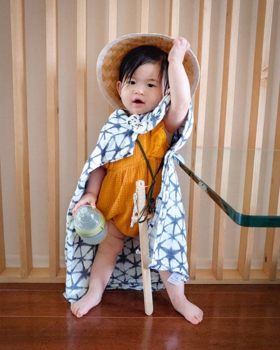 The ultimate warrior with their Comotomo Bottle. What is your baby dressing up as for Halloween? <a href="/ryla/">Ryla Marie</a>.ly 

#Halloween #ComotomoHalloween #ComotomoCommunity #HalloweenCostume #Baby #Toddler