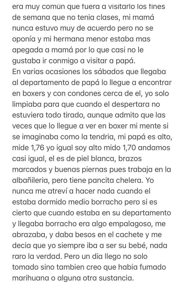 insexxxto's tweet photo. Mi papá me usó por primera vez 🔥🔥😈

Parte 1 

#relatoseroticos #relatosgay #cancungay #fyp #historiasgay #incestogay #incestoconpapá 

Deja tu like y comparte 🫰🏻 https://t.co/ImW60wf5BY