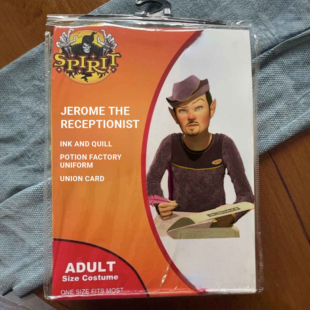 Shrek's tweet image. Definitely NOT wearing women’s underwear this Halloween.