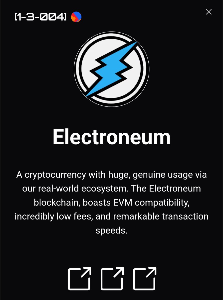 Bloc Space (@blocspace) on Twitter photo A huge warm welcome to <a href="/electroneum/">electroneum</a> who have joined the Bloc Space community.
Electroneum have been around since 2017 and migrated to an EVM L1 blockchain in 2024 and host a number of projects on chain in a similar way to ETH and Base.
Check them out! blocspace.app/genesis/1?id=1… A huge warm welcome to <a href="/electroneum/">electroneum</a> who have joined the Bloc Space community.
Electroneum have been around since 2017 and migrated to an EVM L1 blockchain in 2024 and host a number of projects on chain in a similar way to ETH and Base.
Check them out! blocspace.app/genesis/1?id=1…