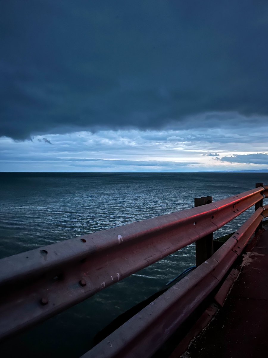 First light at work this morning