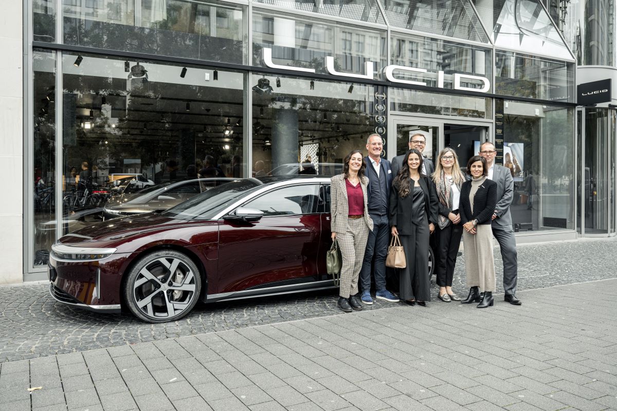 Lucid's expansion in Europe continues, with the opening of our latest studios in Frankfurt and Hamburg – two cities that shares our passion for innovation, precision, and sustainability. ​

Visit our new studios to experience the award-winning #LucidAir in person:​

Lucid Studio