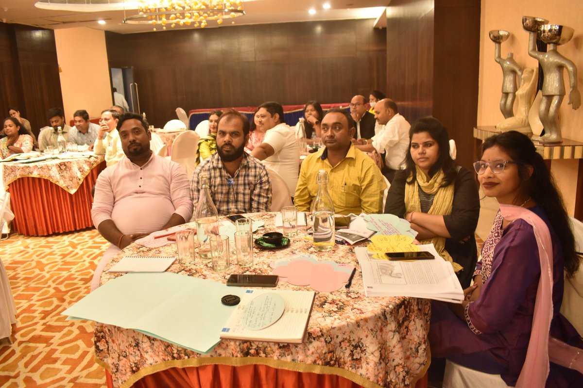RisingTreeF's tweet photo. Exciting news! Our team joined UNICEF’s 3-day *Training of Trainers* on Gender Transformative & Adolescent Parenting Toolkits (Oct 21-23, Ranchi). Honored to collaborate for positive change among youth. Thank you, UNICEF! #Adolescents #Educate #Humanity #UNICEFIndia #RisingTree https://t.co/3VFV5LE8Um