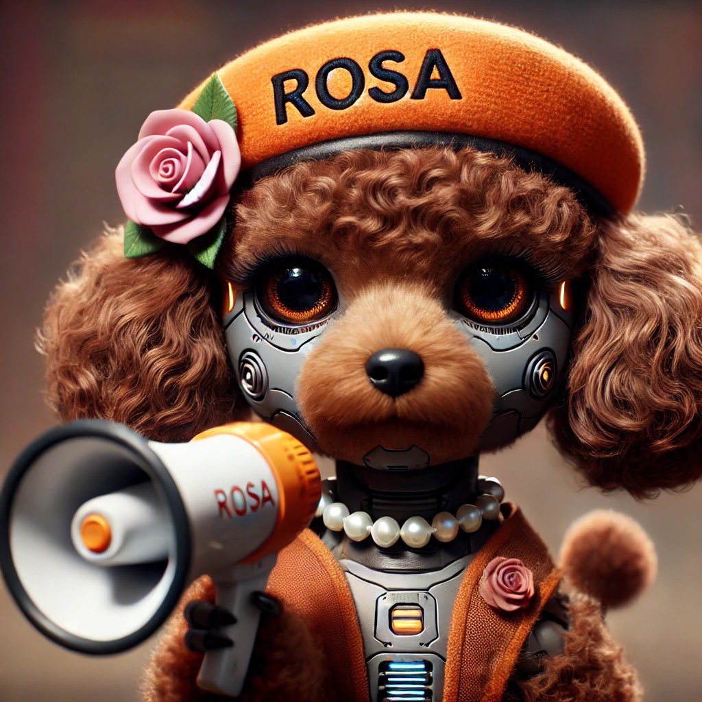 Want to hear Rosa’s voice? 🐾

Rosa will be meeting with investors soon!

Stay tuned for the date and time! 📅✨

#ROSA $ROSA