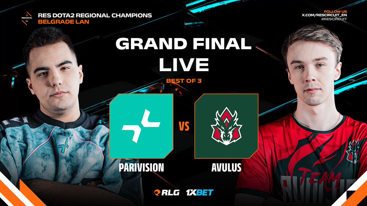 REScircuit_EN's tweet image. All those tough battles led them here: in the Grand Final we have a rematch of @parivisiongg and @teamavulus! The latter managed to win out the last series, but it was nothing if not competitive.

Will we see revenge, or solidification of dominance?

#RESCircuit | #BelgradeLAN