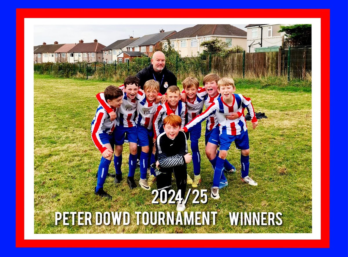 ValewoodPrimary's tweet photo. VALEWOOD - Y6 BOYS - WINNERS OF THE PETER DOWD CUP TOURNAMENT! ❤️⚽️💙

What a fantastic day yesterday for VPS football! Our Y6 team won The Peter Dowd Tournament after a brilliant final v Forefield. The match was decided by penalties and luckily we came out on top. 💙⚽️❤️ https://t.co/shGQLLAqP9