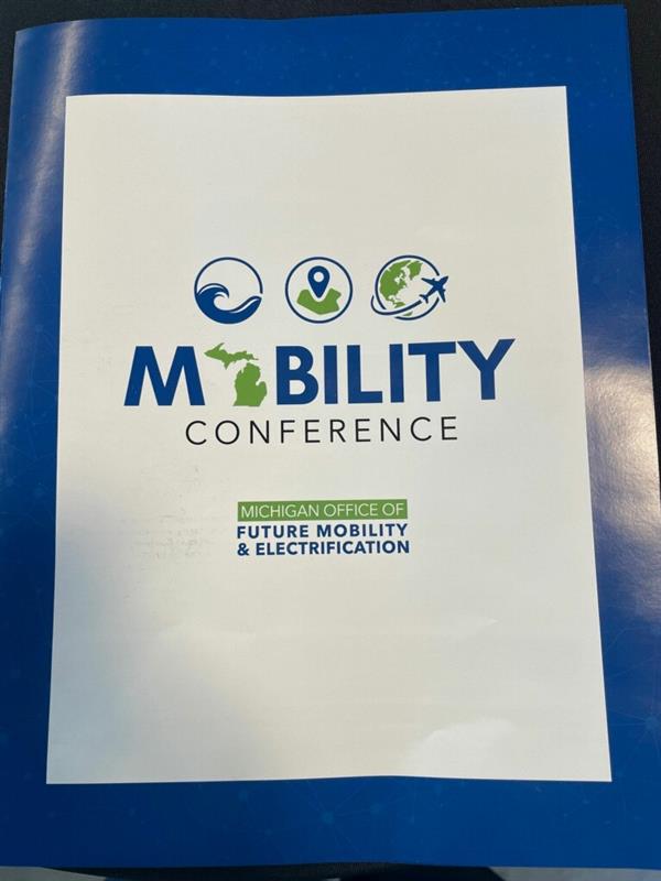 MSUnews's tweet photo. Judd Herzer, director of #MSUMobility with @MSU_EGR, connected with industry leaders at the inaugural Mobility Conference, hosted by the State of Michigan’s @MEDC #OFME and @mobilitymi. https://t.co/jVPzxroVFH
