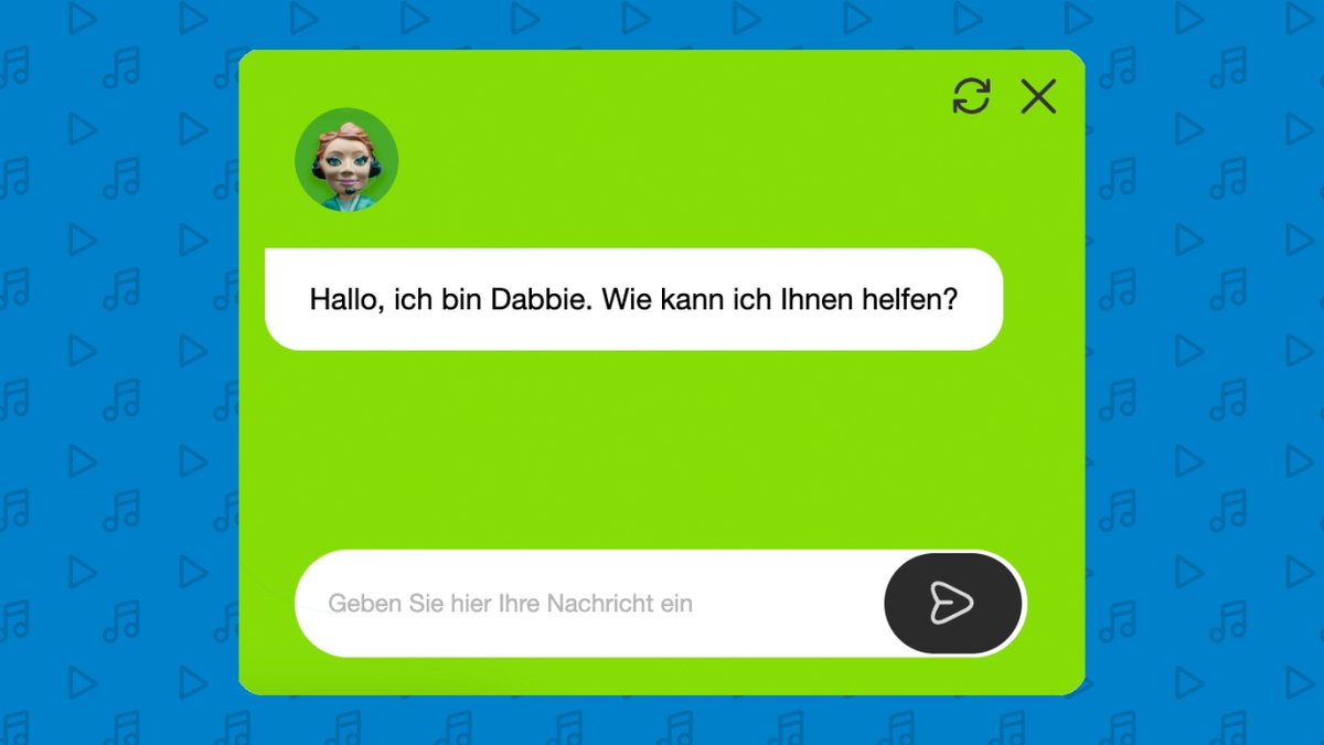 dabplusCH's tweet photo. Kennst du schon Dabbie? Stell unserem KI-Chatbot alle Fragen, die dich zum Wechsel auf DAB+ beschäftigen und lass dir schnell helfen.
#radio #dabplus #chatbot #dabbie #HelloDABplus https://t.co/8KsK2KeFTt