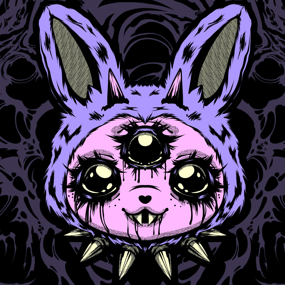 Decided our pfp needed a glow up! 
Say hello to our brand mascot, Lila 🐰💜