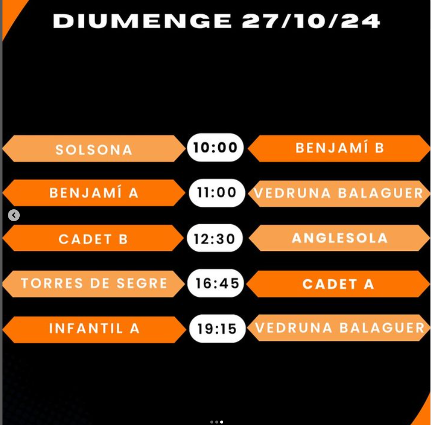 efscervera's tweet photo. 🔥PARTITS DEL CAP DE SEMANA!

⬇️⬇️⬇️ https://t.co/usvTZL8k9T