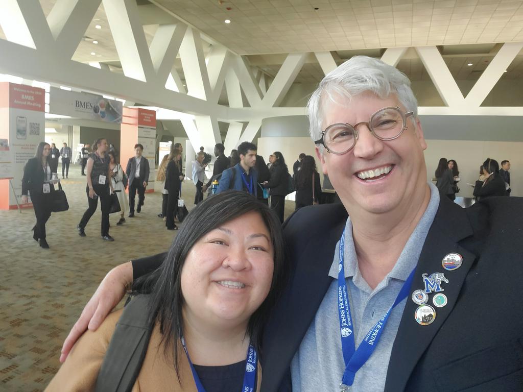 Joel D Bumgardner (@bumgardnerjd) on Twitter photo Not a #BMES2024 meeting without the incredible Dr. <a href="/thechowlab/">The Chow Lab</a> ! Thanks so much for great advice for our senior design students' project on 3D printing! Not a #BMES2024 meeting without the incredible Dr. <a href="/thechowlab/">The Chow Lab</a> ! Thanks so much for great advice for our senior design students' project on 3D printing!