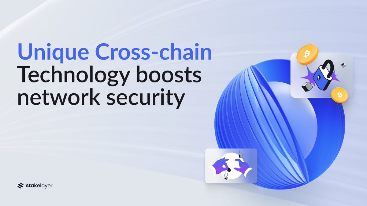 StakeLayerIO's tweet image. 🔷 StakeLayer boosts network security with cutting-edge cross-chain tech!

Unique Cross-chain Technology will Support distribution of assets across networks.

This will reduce the Risk of asset concentration in a single network and will help Decentralization Resistance.