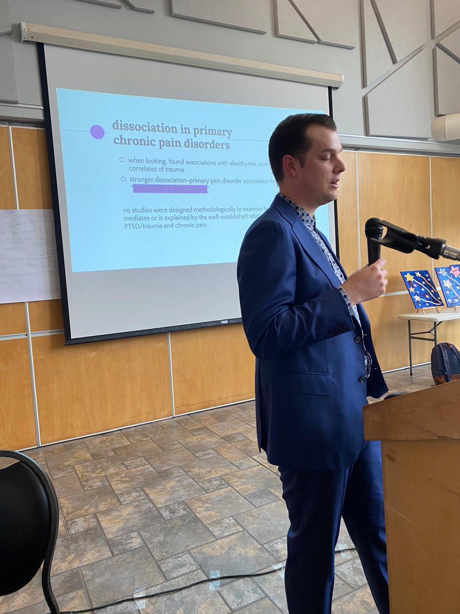 Thank you again for such a wonderful presentation on Dissociation within our patient populations Dr. Gregory. Lots to think about for the future!`