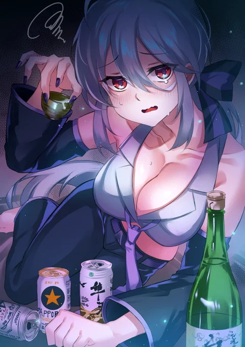 #弱音ハク #VOCALOID どうせ…私なんて、何の取り柄もない…うぅ～… 