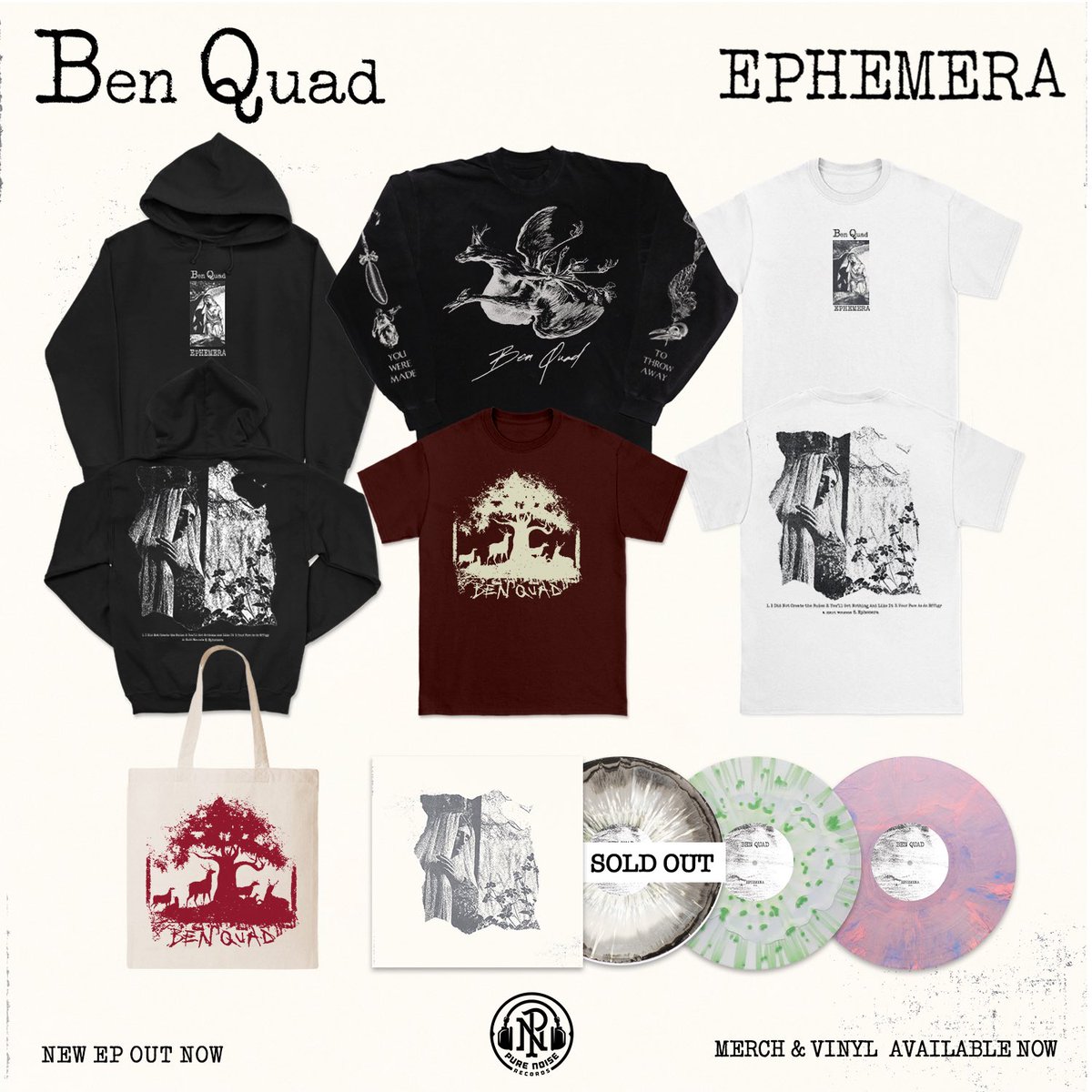 benquadok's tweet photo. Our EP Ephemera is out everyone now via Pure Noise Records. We’re so damn proud of this release. Thank you to everyone who was involved in this project and every single person that listened. We couldn’t do this without you ❤️

Links to order and stream the record are in our bio. https://t.co/VcGgDipyvY